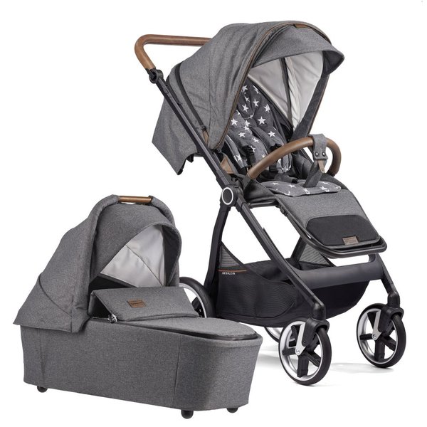 Gesslein Indy M2 Swing D. 559559 Grau Meliert inkl. Panorama Lyx<br>Kollektion 2025